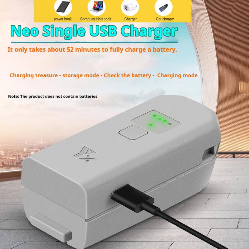 Drone Battery Adapter - Pengisi daya baterai USB dua arah