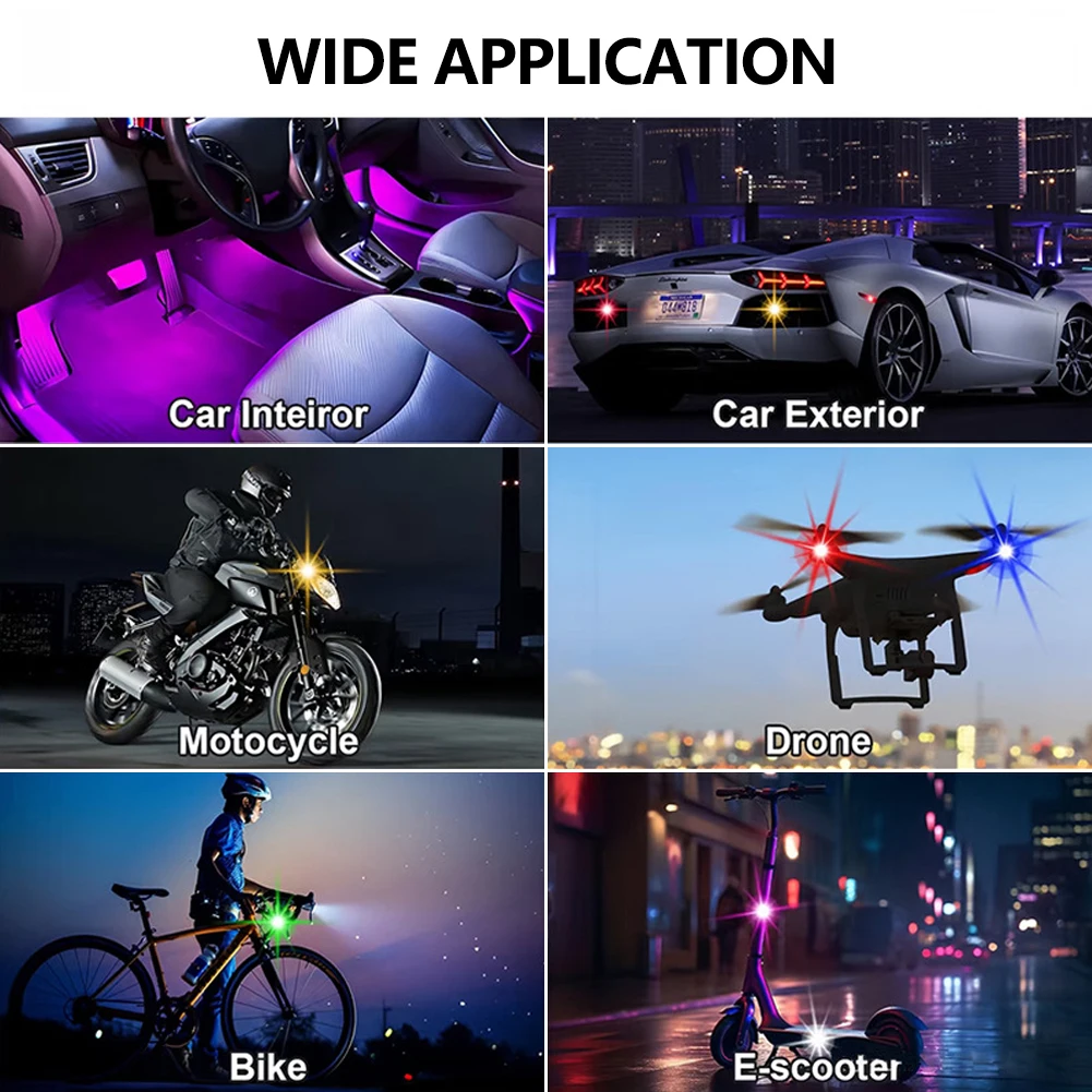 1-8 Buah Lampu Peringatan Dron - Drone Power Bank ulasan dan harga