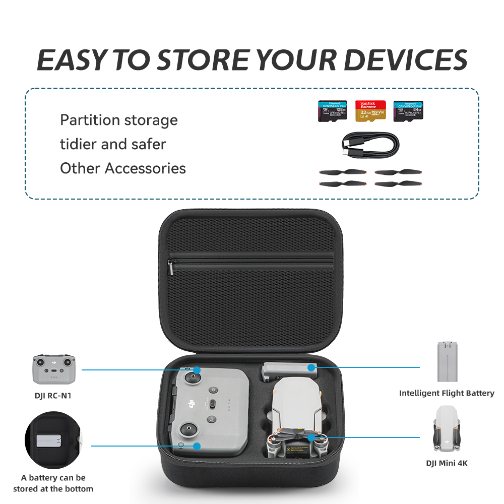 Tas Penyimpanan Portabel Tas P - Drone Hard Shell Case ulasan dan harga