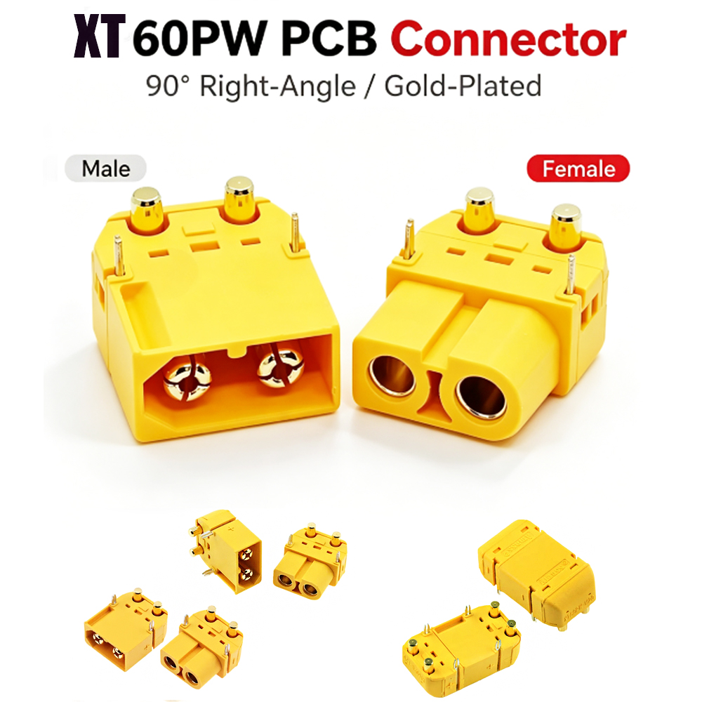 Konektor PCB Mount Amass XT60P - Drone Battery Adapter ulasan dan harga