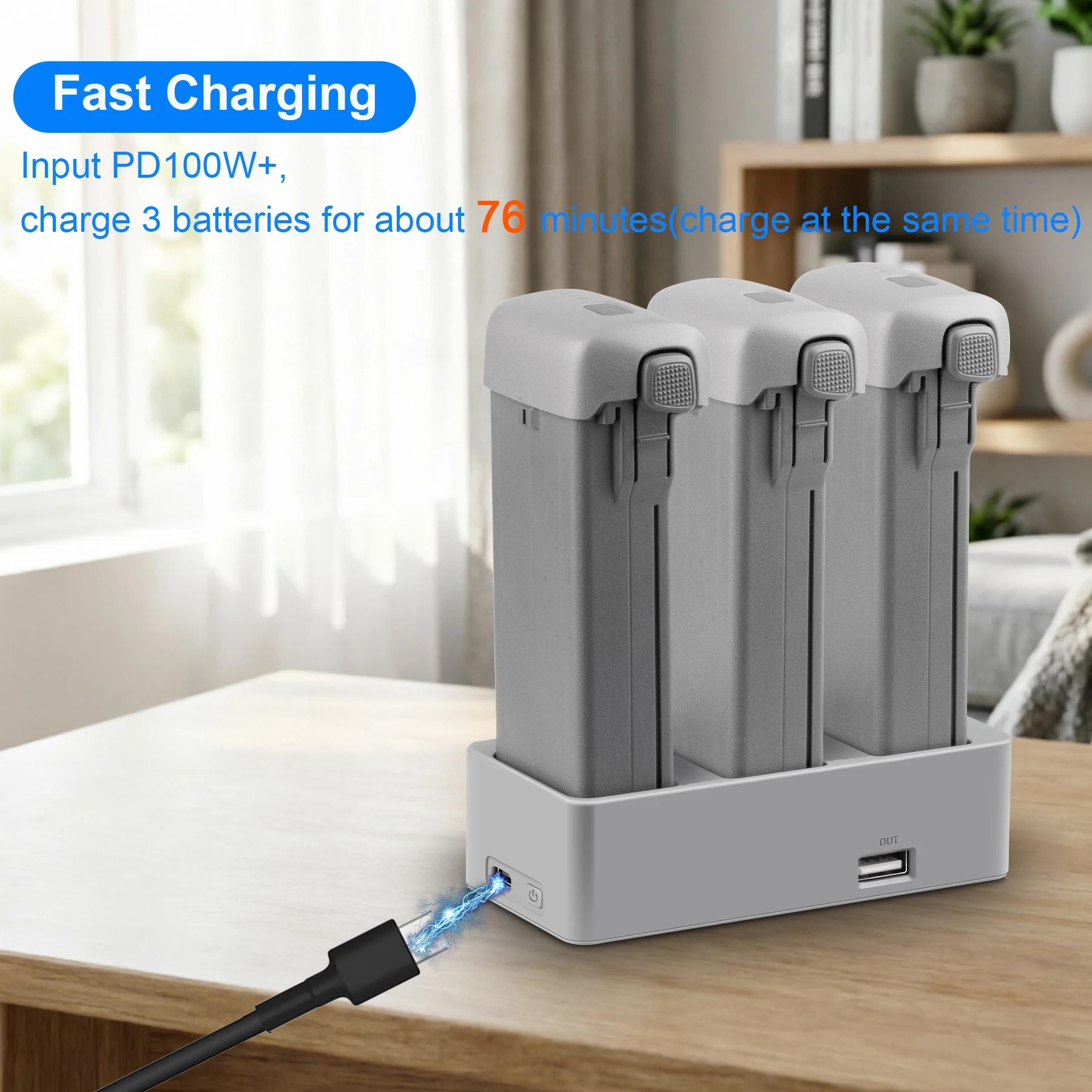 Untuk Baterai Drone DJI AVATA3 - Drone Charging Hub ulasan dan harga