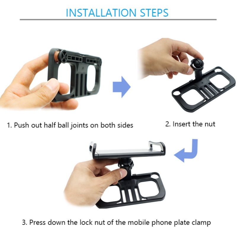 Klip Penyangga Tablet Penyangg - Drone Tablet Mount ulasan dan harga